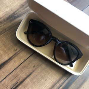 Chloe black cat eye  sunglasses